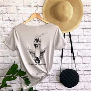 Spirit of God T-Shirt, Religious Shirt, Faith Clothing, Trendy Shirt - Gray